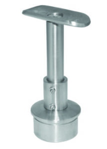 Adjustable Tube Support with Round Saddle