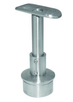 Adjustable Tube Support with Round Saddle