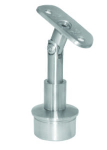 Adjustable Tube Support with Swivel Round Saddle