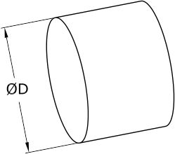 Plug for wooden railing_