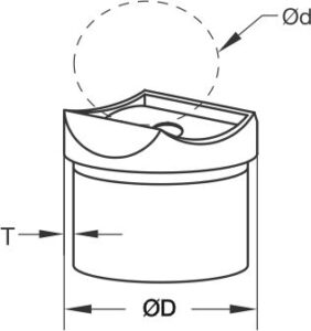 Round Handrail Tube Rest_