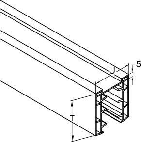 Rubber according to glass thickness_