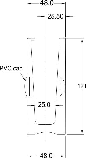 Side Mount Aluminum Channel_
