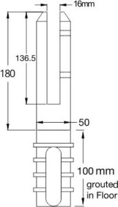 Square Friction Grouted (1.5 kN)_