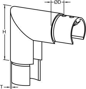 U Tube for Handrail & Post_