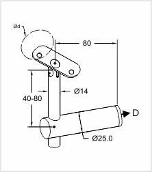 Swivel-handrail-bracket-for-flat-post-line-digram
