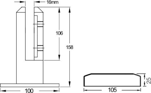 Round Friction Spigot (3 kN)_