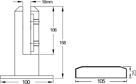 Round Friction Spigot (3 kN)_
